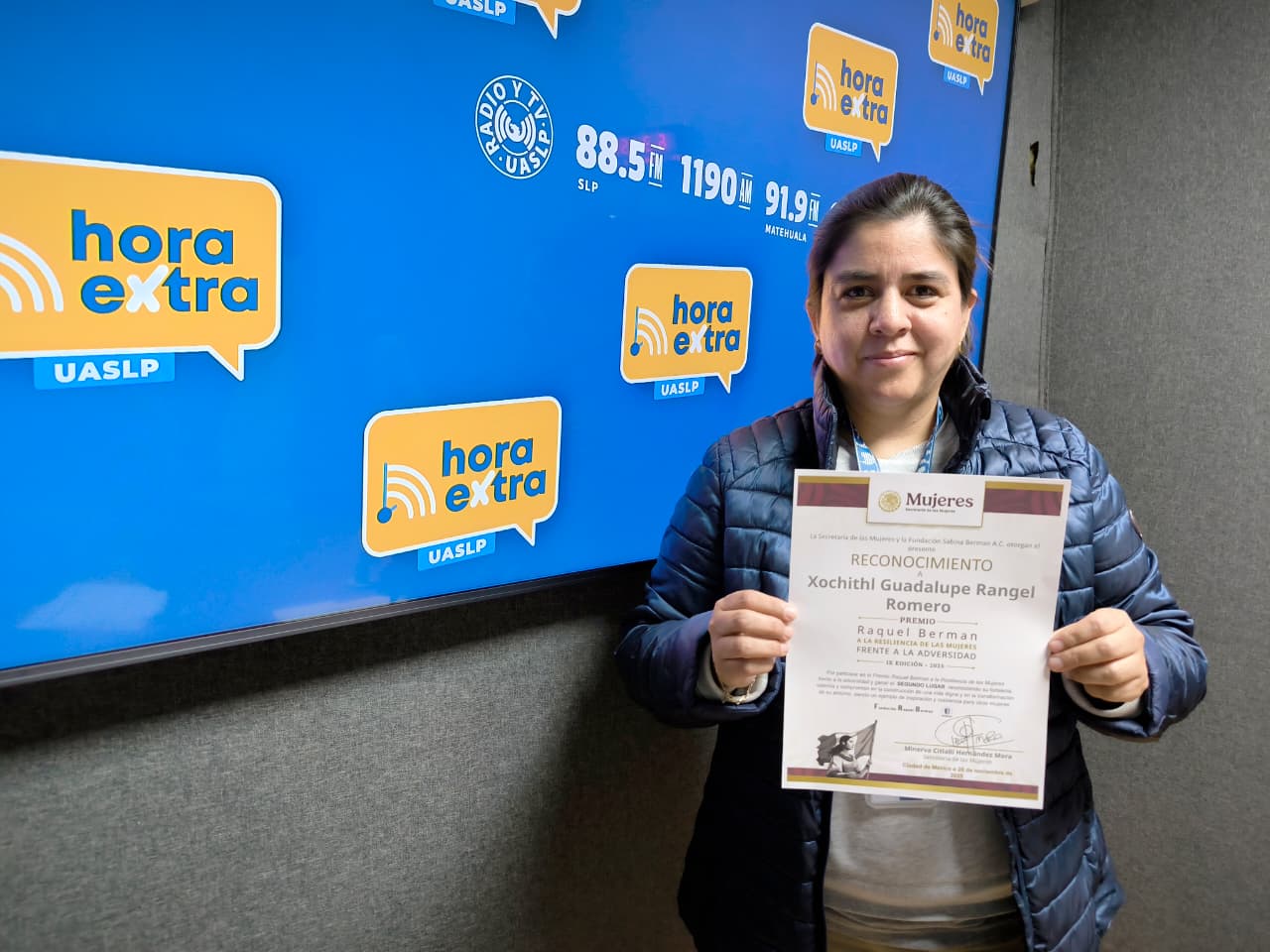 Reconocen a investigadora de la UASLP por iniciativas en favor de mujeres víctimas de violencia