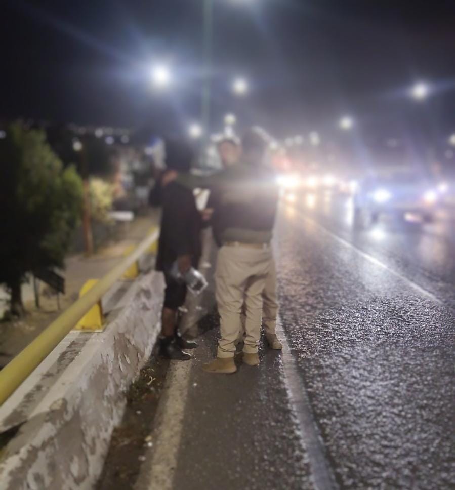 Guardia Civil de Soledad resguarda a hombre que buscaba atentar contra su vida