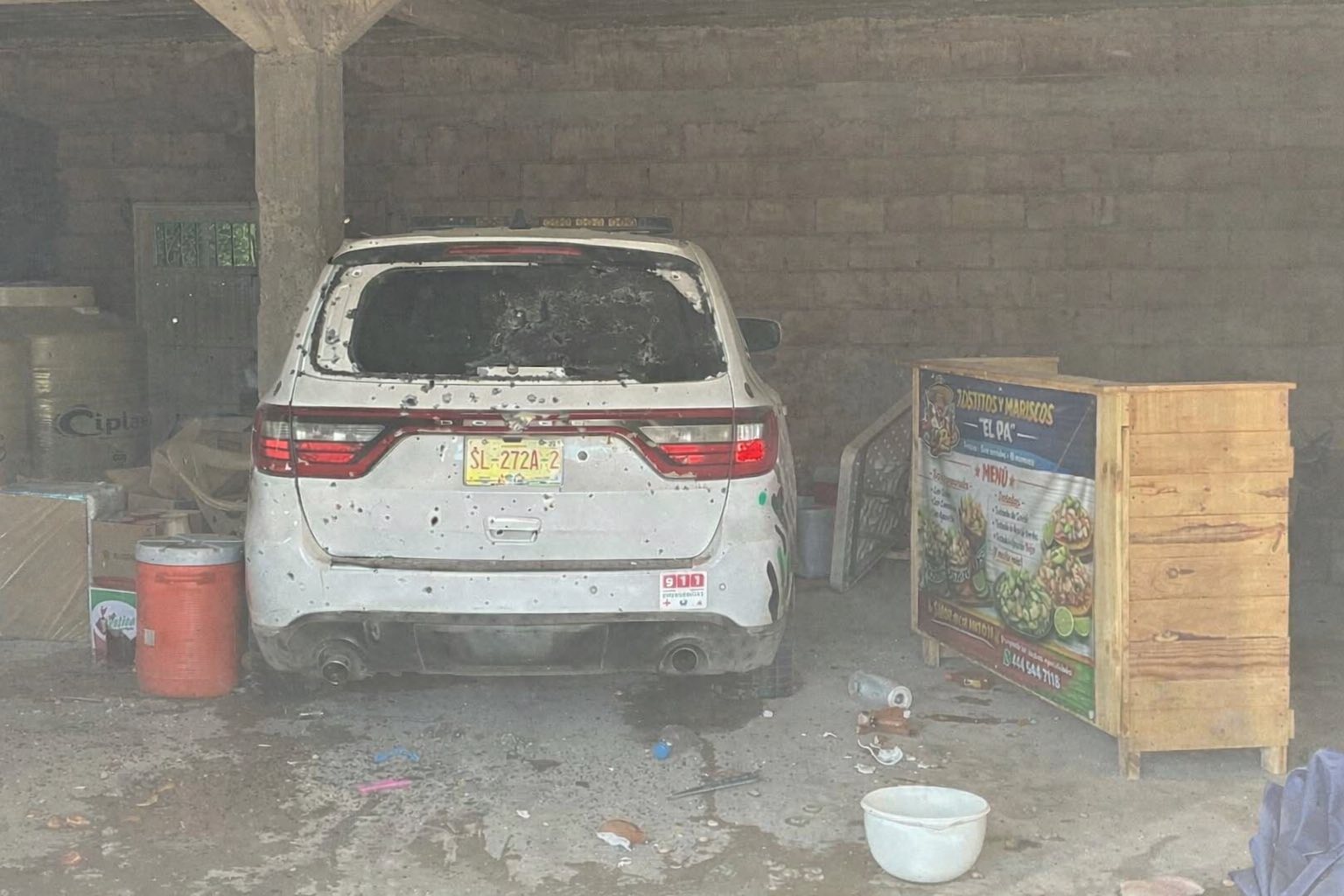 Fallecen dos agentes de la GCE en ataque en Villa Juárez