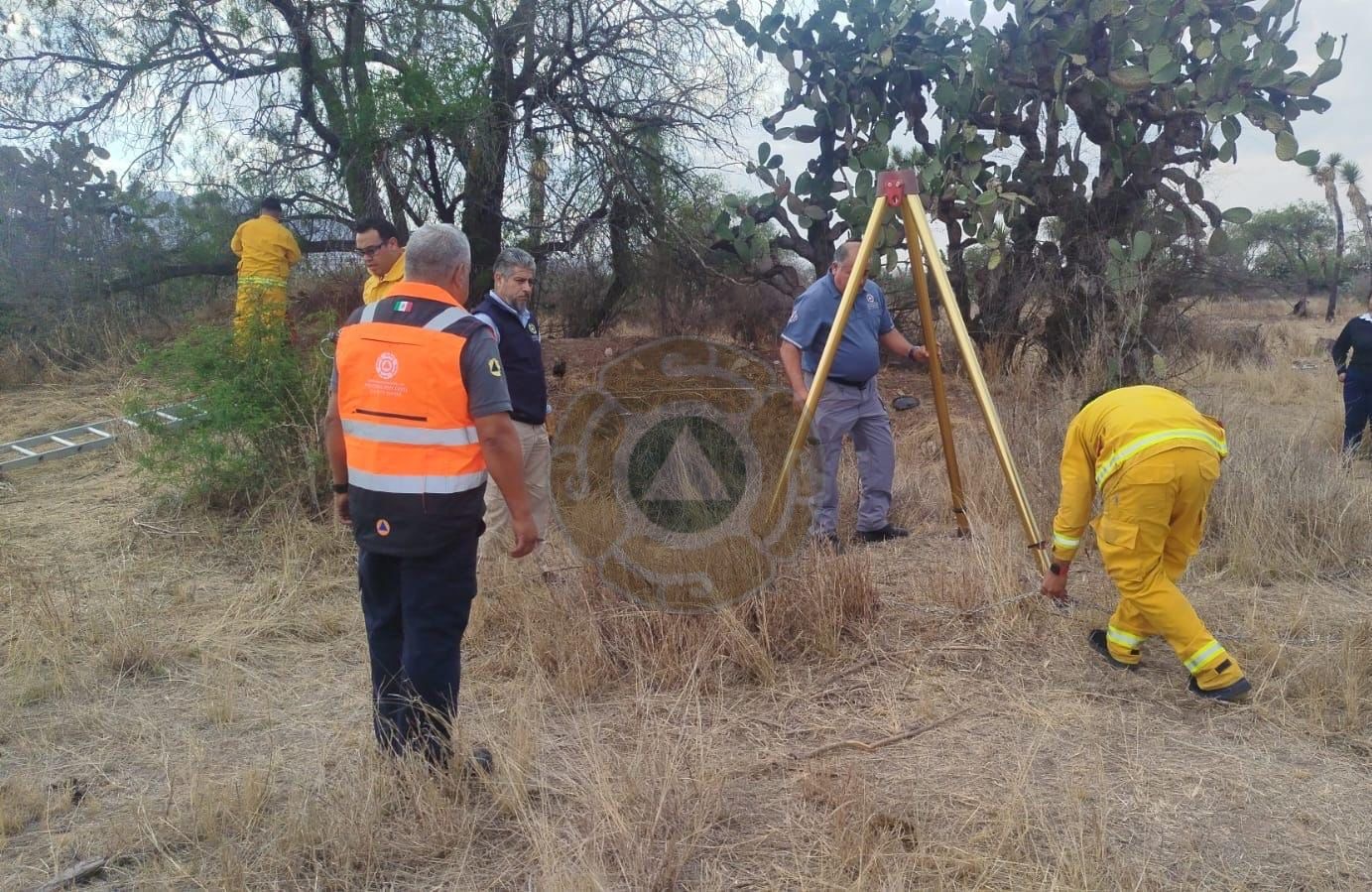 Localizan cuerpo de hombre en pozo de agua en ejido La Pila