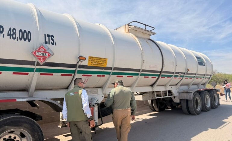 Clausuran pensión que almacenaba pipas de combustible