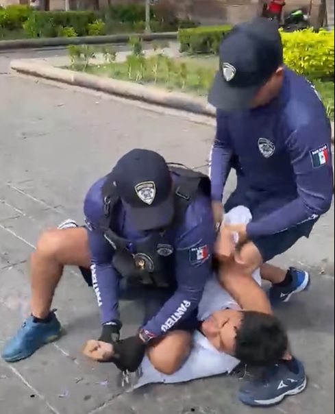 La detención realizada en Plaza del Carmen, apegada a los protocolos de seguridad y derechos humanos: SSP