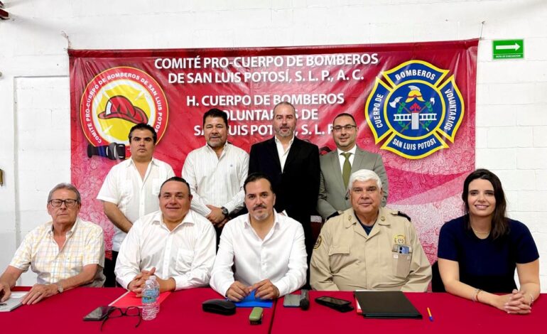 Rinde informe presidente del Patronato de Bomberos