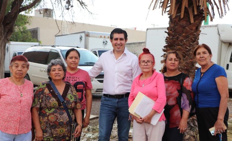 Refuerza regidor gestión social a favor de la ciudadanía