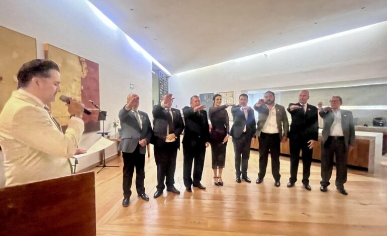 Rinda protesta Comité Bomberos para el periodo 2026-2027