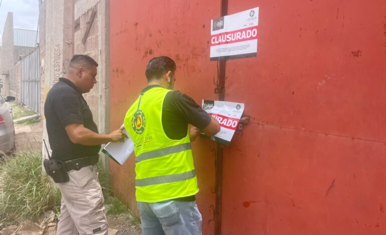 Clausuran recicladora en Villa de Pozos