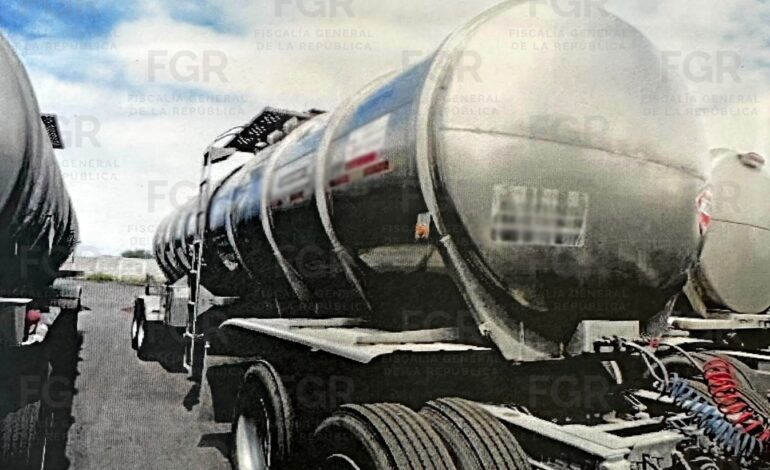 FGR decomisa 174 mil litros de combustible ilegal