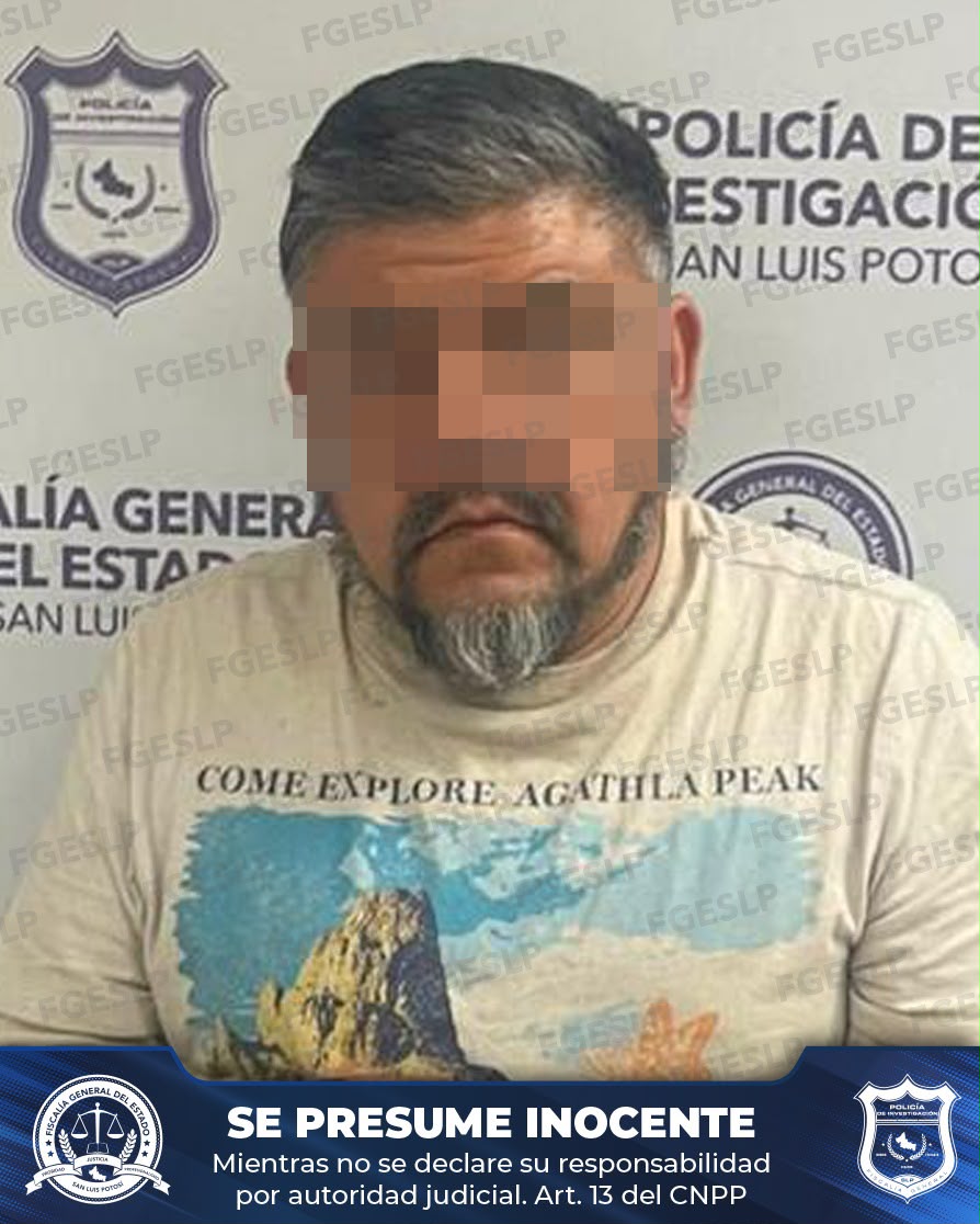 Fiscalía del Estado detiene a presunto homicida de Mexquitic