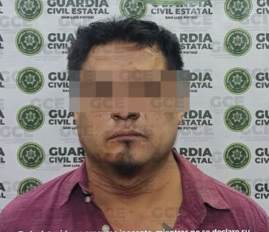 Sujeto mata a su pareja sentimental en Villa de Pozos; fue detenido por GCE